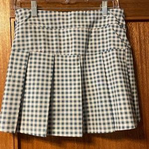 Pleated skort